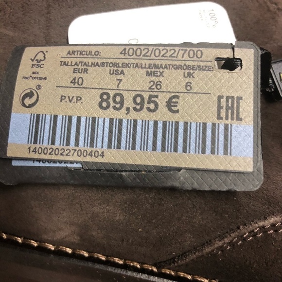NWT. Massimo Dutti Brown Safari Boots Size 7. main image 5